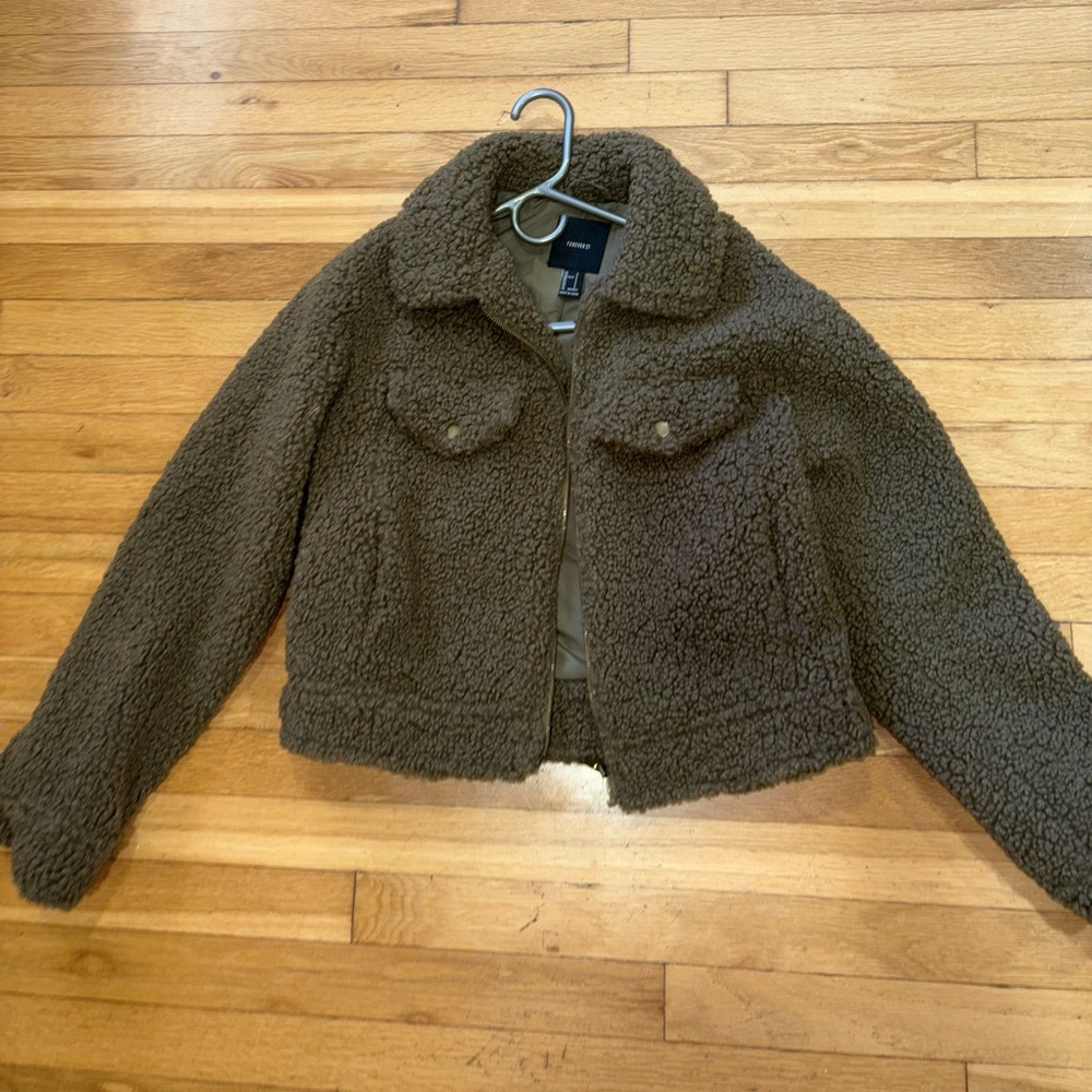 Green sherpa jacket - Picture 5 of 5